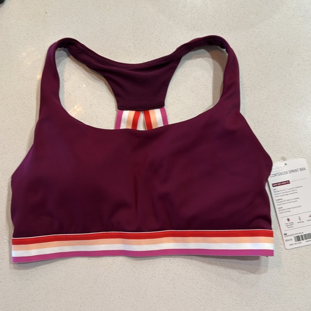 NWT Athleta Women's Contender Sprint Sports Bra Size Medium